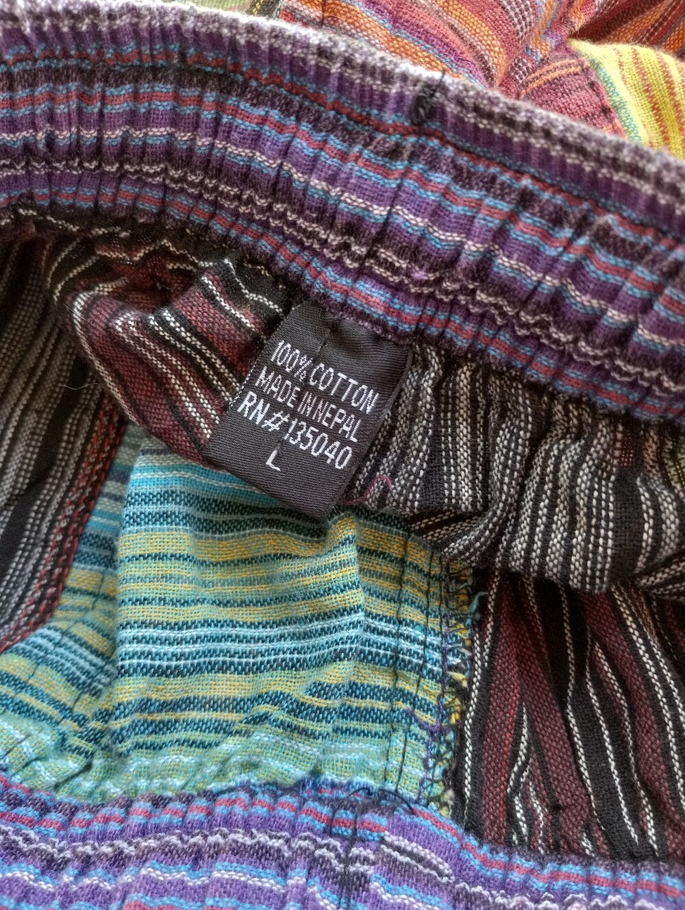 Patchwork Hippie Joggers!!! Bohemian, Festival - Picture 7 of 9